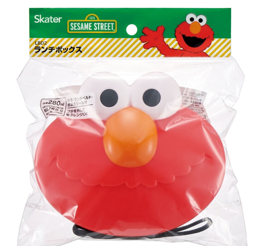 (Pre-Order) Skater Die-cut Lunch Box Sesame Street