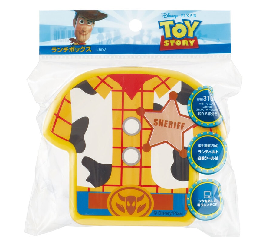 (Pre-Order) Skater ) Die-cut lunch box Woody