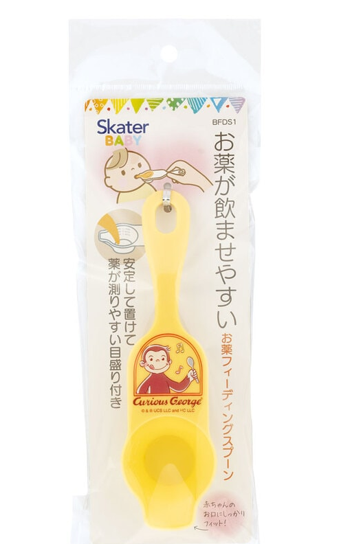 (Pre-Order) Skater Medicine Feeding Spoon Baby Baby Drinking Easy to Drink Memory Dishwasher Safe