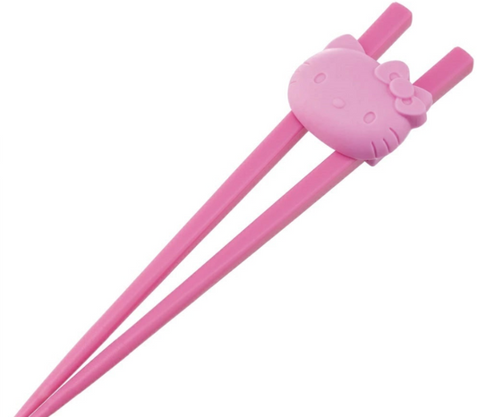 (Pre-Order) Skater Training chopsticks practice chopsticks with holder Children Kids Discipline Chopsticks Chopsticks Practice Chopsticks Hello Kitty