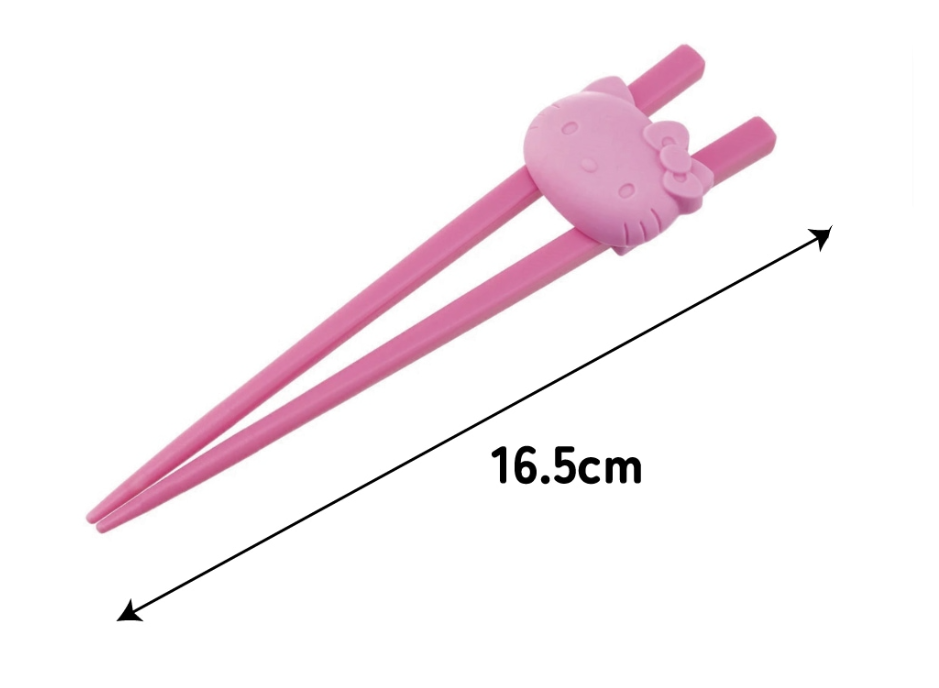 (Pre-Order) Skater Training chopsticks practice chopsticks with holder Children Kids Discipline Chopsticks Chopsticks Practice Chopsticks Hello Kitty