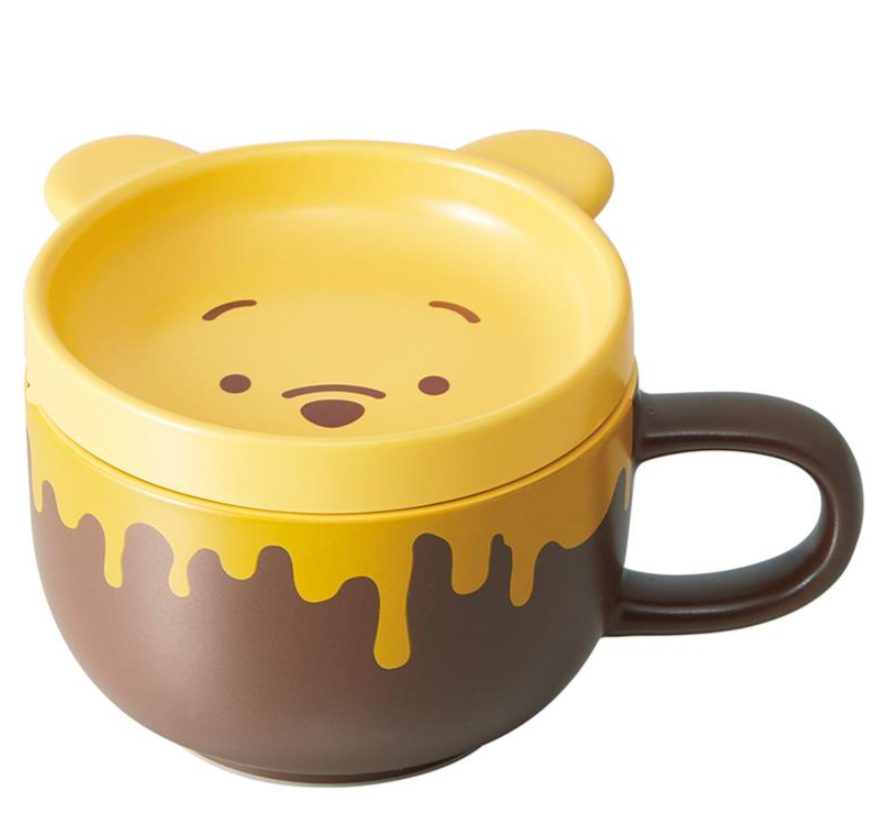 (Pre-Order) Skater Ceramic Soup Cup/Mug  Winnie the Pooh Design