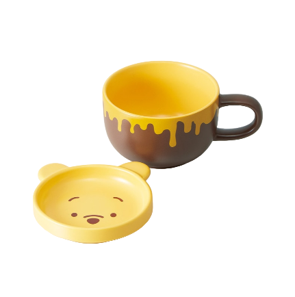 (Pre-Order) Skater Ceramic Soup Cup/Mug  Winnie the Pooh Design