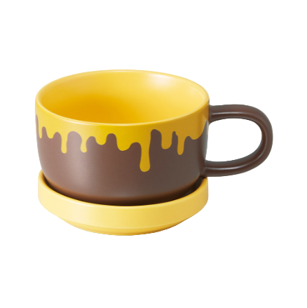 (Pre-Order) Skater Ceramic Soup Cup/Mug  Winnie the Pooh Design