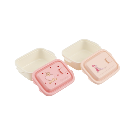(Pre-Order) Skater Luch Box HUG&HEART  500ml POOH