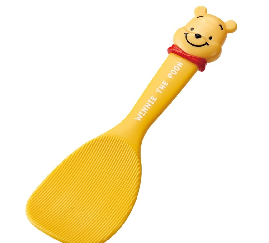 (Pre-Order) Skater Die-cut Shamoji Rice Rice Ladle Letter Cute Character Kitchen Goods Winnie the Pooh