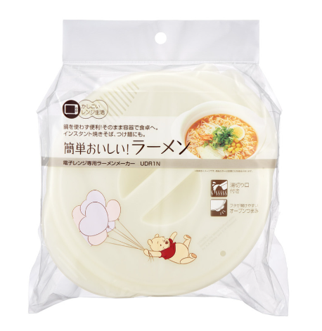 (Pre-Order) Skater Ramen maker, microwave cooker Winnie the Pooh HUG&HEART BE POOH