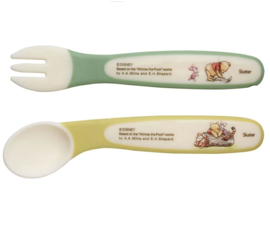 (Pre-Order) Skater Spoon & Fork Set Winnie the Pooh