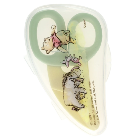 (Pre-Order) Skater Baby Food Cutter, Baby Food Scissors with Case Winnie the Pooh