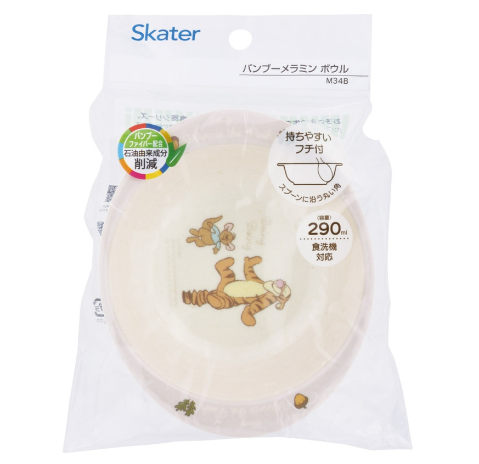 (Pre-Order) Skater 290ml bowl, bamboo and melamine Winnie the Pooh