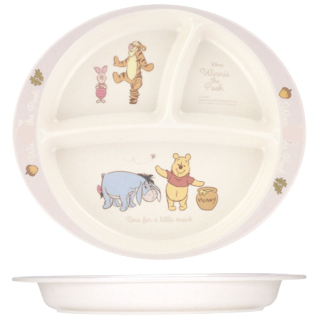 (Pre-Order) Skater Winnie the Pooh Lunch Plate, 430ml