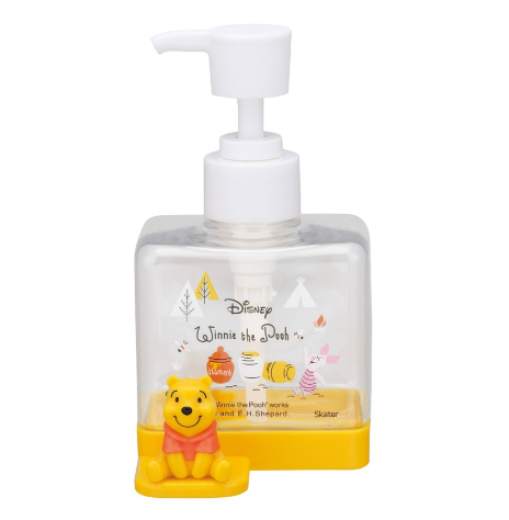 (Pre-Order) Skater 250ml Refillable Hand Wash Pump Soap Dispenser Winnie the Pooh