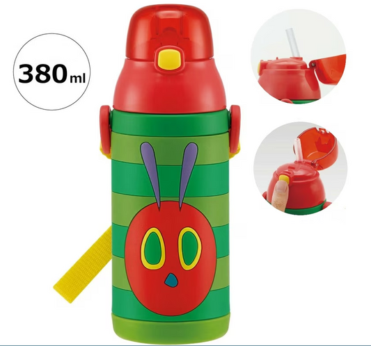 (Pre-Order) Skater + The Very Hungry Caterpillar Stainless Steel Water Bottle 380ml