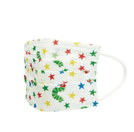 (Pre-Order) Skater + The Very Hungry Caterpillar Pleated Masks (10 count)