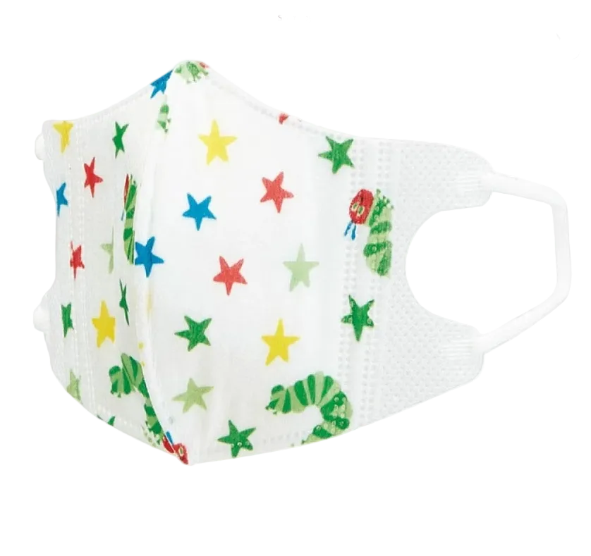 (Pre-Order) Skater + The Very Hungry Caterpillar Children's 3D Mask, Small Size, Pack of 7