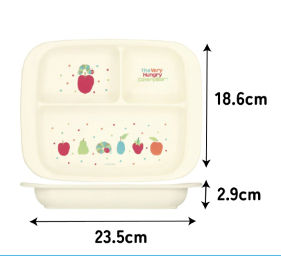 (Pre-Order) Skater + The Very Hungry Caterpillar Baby Lunch Plate
