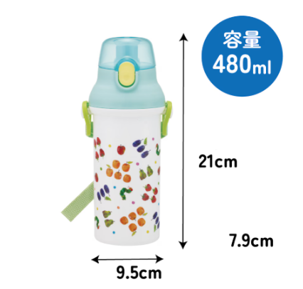 (Pre-Order) Skater + The Very Hungry Caterpillar Bottle 480ml