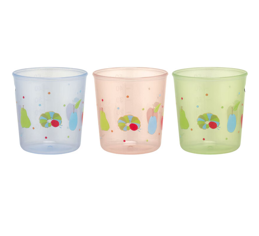(Pre-Order) Skater + The Very Hungry Caterpillar Set of 3 Baby Cup