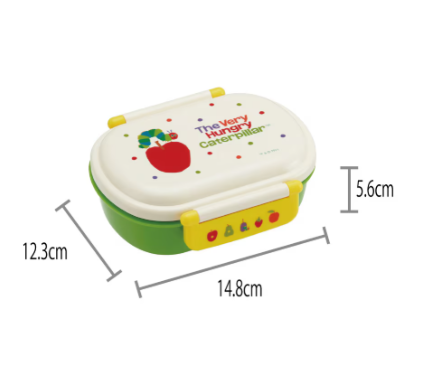 (Pre-Order) Skater + The Very Hungry Caterpillar Lunch Box, 1 Tier/360ml