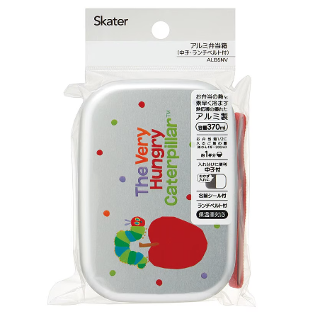 (Pre-Order) Skater + The Very Hungry Caterpillar Aluminum Lunch Box 370ml