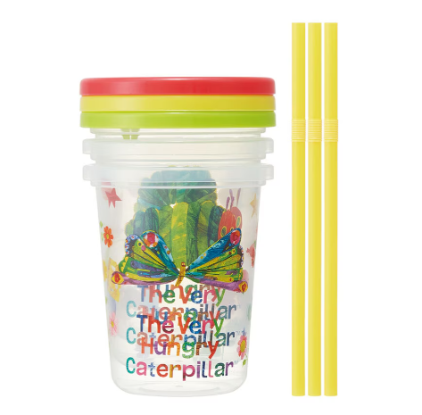 (Pre-Order) Skater + The Very Hungry Caterpillar Tumbler with straw, 320ml