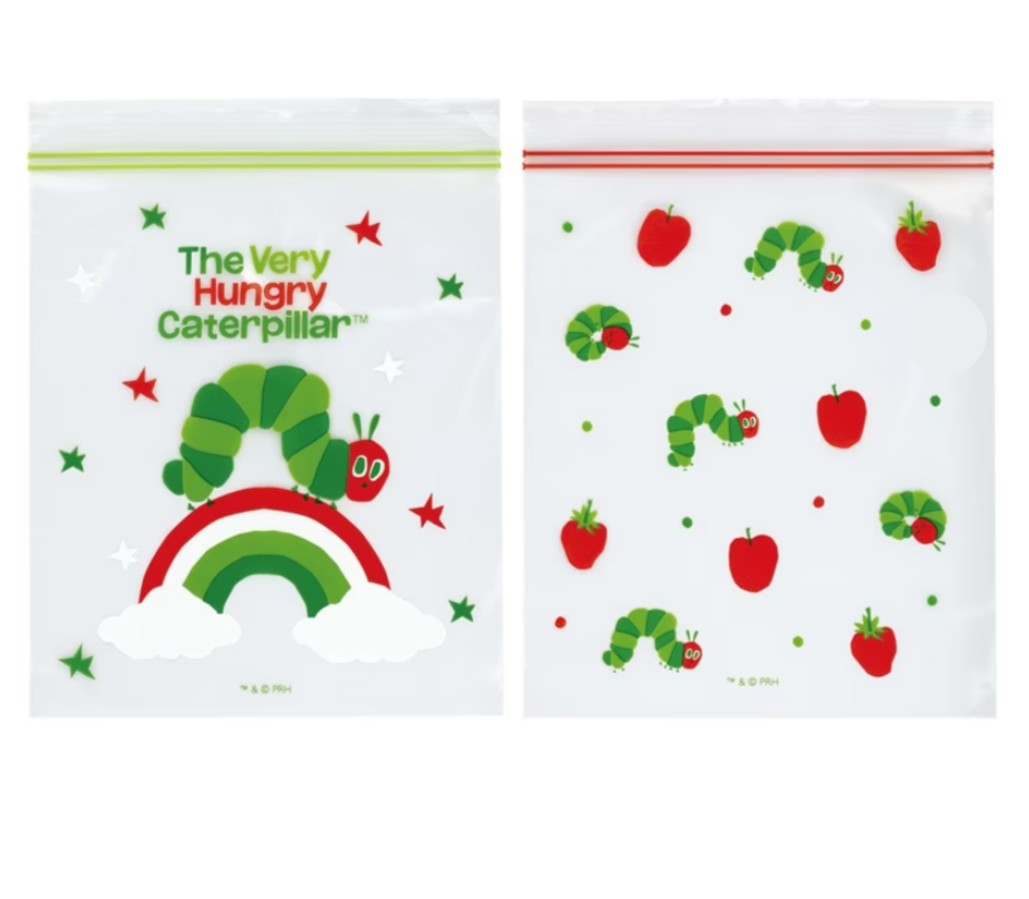 (Pre-Order) Skater + The Very Hungry Caterpillar Zipper Bags, 20-Count