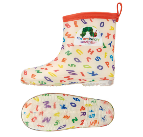 (Pre-Order) Skater + The Very Hungry Caterpillar Rain Boots