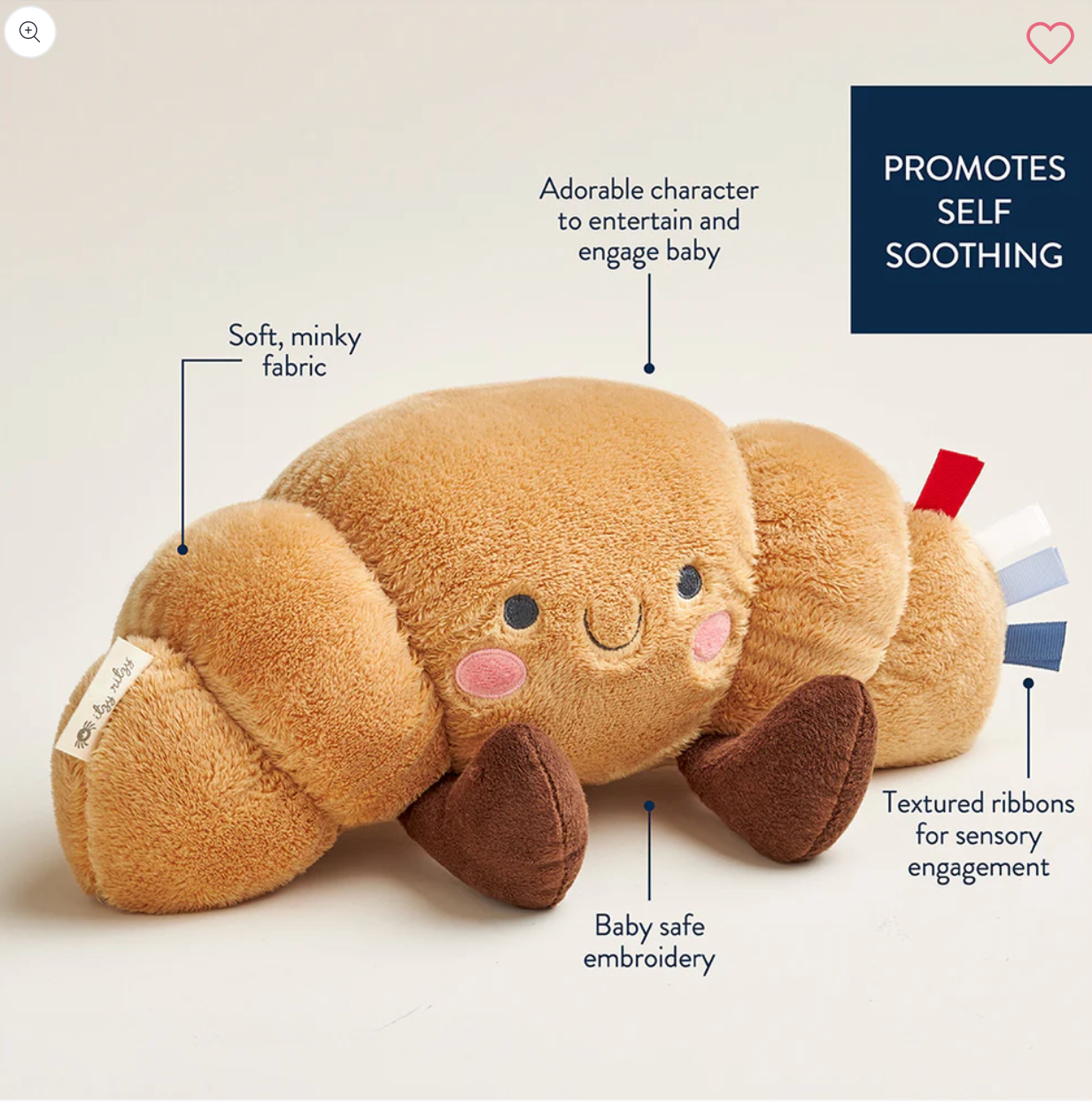 (Pre-order) Itzy Ritzy Chloe the Croissant Plushie