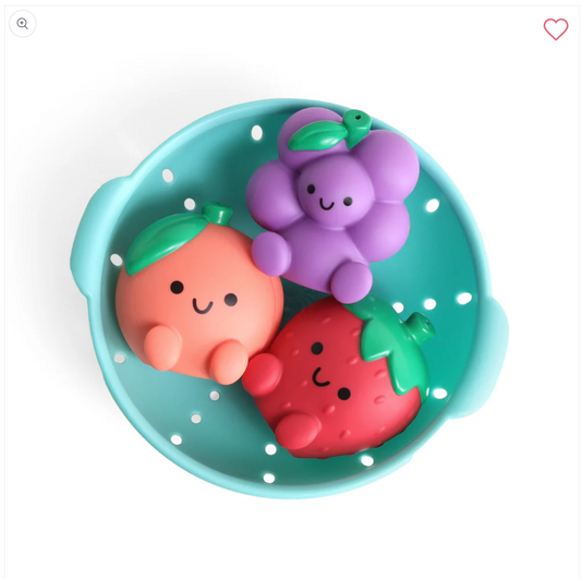 (Pre-order) Itzy Ritzy Itzy Splash Pals Bath Toys Fruits