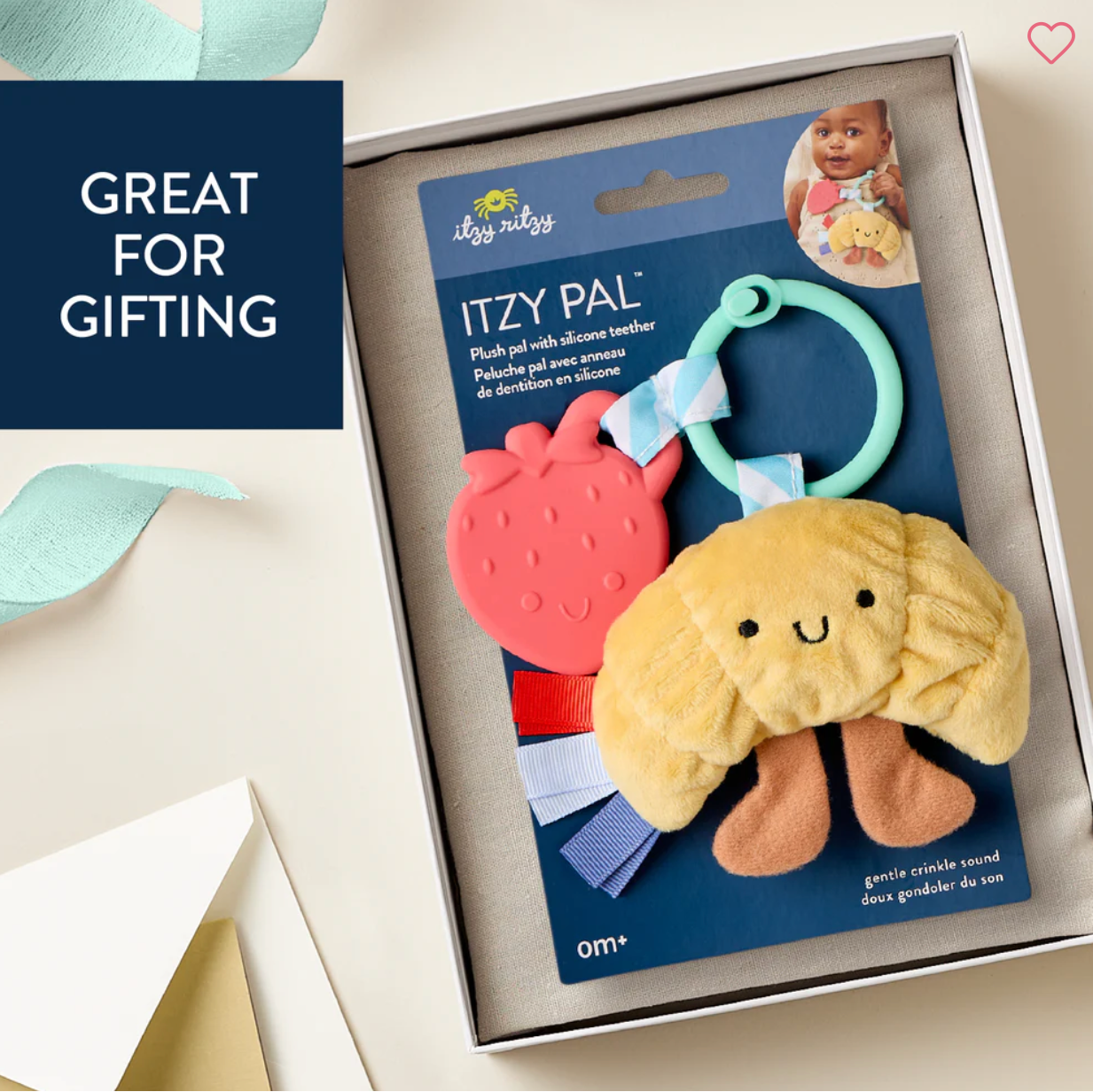 (Pre-order) Itzy Ritzy Itzy Pal Toy Croissant