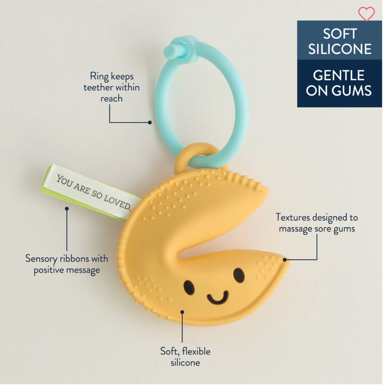 (Pre-order) Itzy Ritzy Treat Teether Fortune Cookies