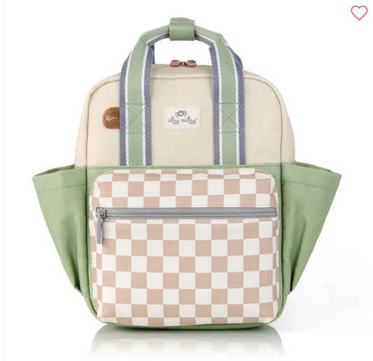 (Pre-order) Itzy Ritzy Toddler Backpack Checkered