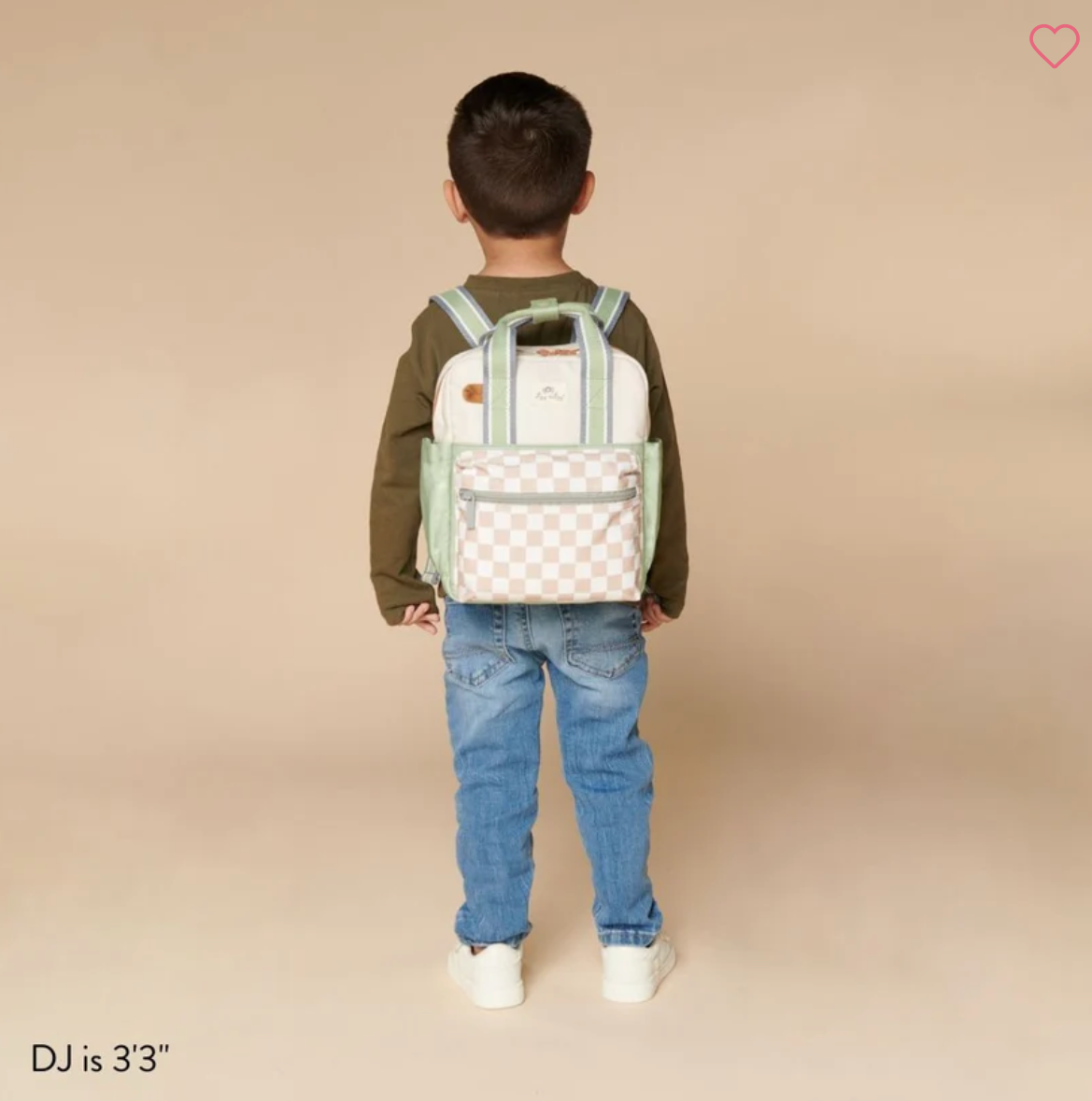 (Pre-order) Itzy Ritzy Toddler Backpack Checkered