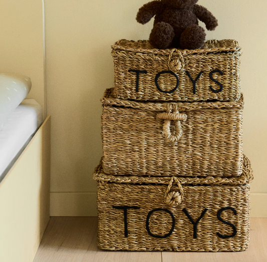 (Pre-order) H&M Home Toy Storage Box 39x29x18cm