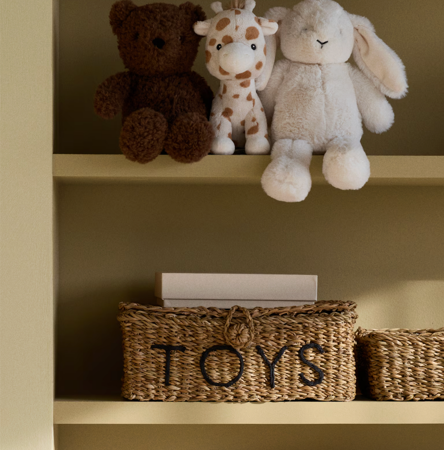 (Pre-order) H&M Home Lidded Toy Box 32x23x13cm