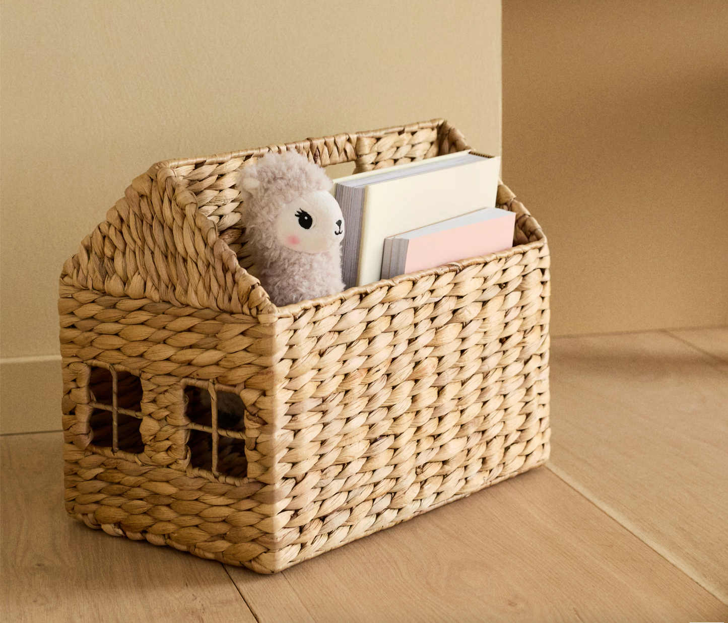 (Pre-order) H&M Home Braided Book Storage - 29x36x22cm