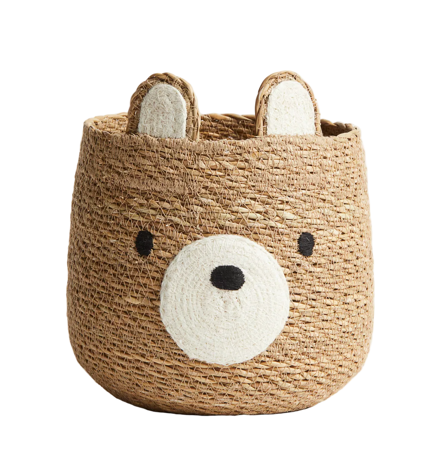 (Pre-order) H&M Home Bear-shaped Storage Basket 20x18cm