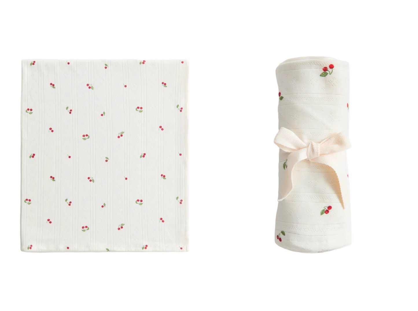 (Pre-order) H&M Home Pointelle-knit baby blanket 80x100cm