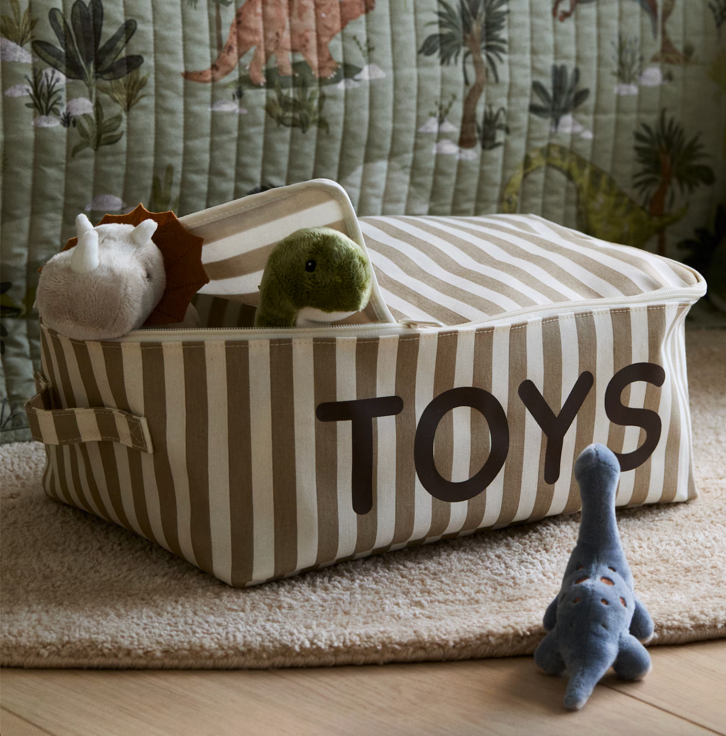 (Pre-order) H&M Home Lidded Toy Storage Basket 39x29x18cm