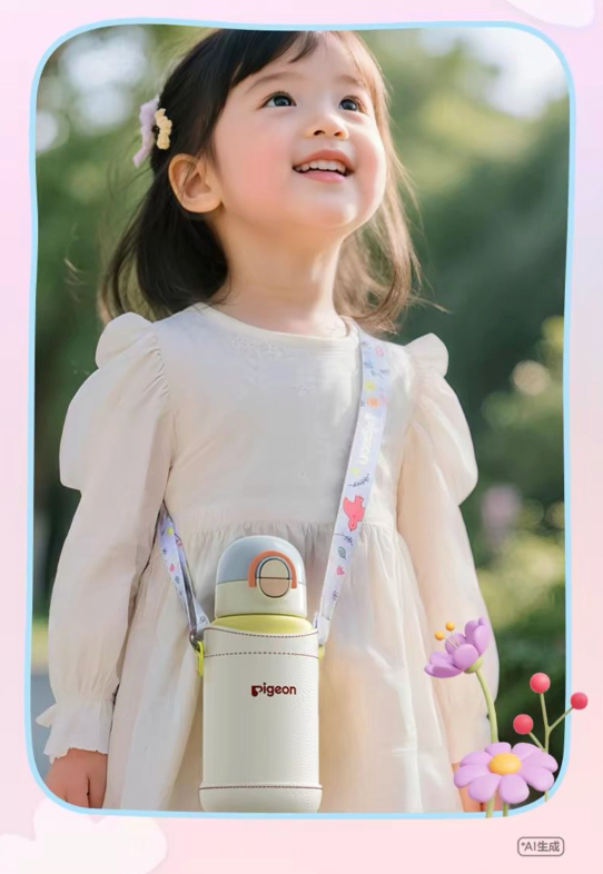 Pigeon Dual Use Insulated Water Bottle 500ml 18M-3Y