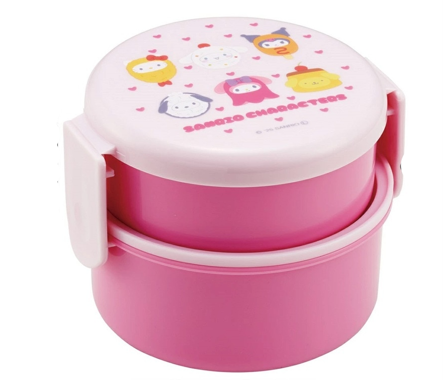(Pre-Order) Skater unch box 2 tiers/500ml Sanrio Characters Impersonation Food