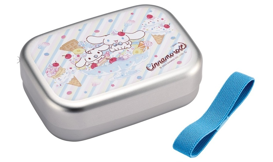 (Pre-Order) Skater Aluminum Lunch Box with Core Child 370ml Lunch Belt with Thermal Cabinet Compatible  Cinnamoroll