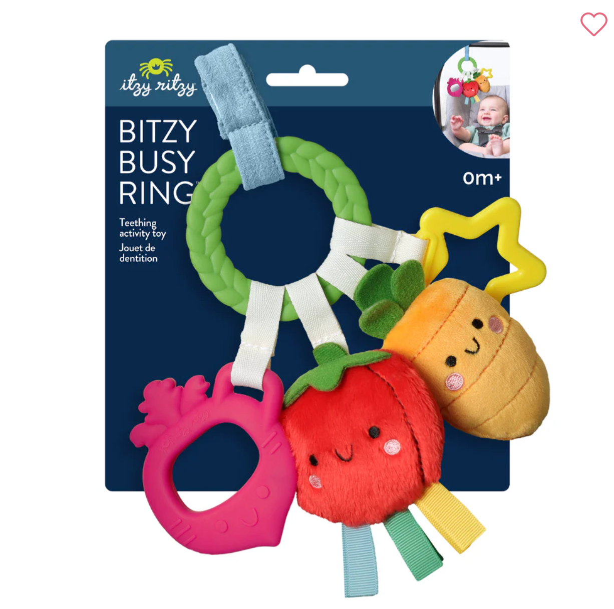 (Pre-order) Itzy Ritzy Bitzy Busy Ring Teething Activity Toy