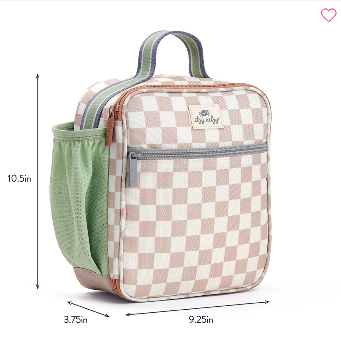 (Pre-order) Itzy Ritzy Toddler Lunch Bag Checkered