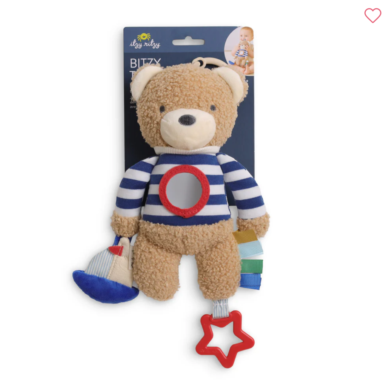 (Pre-order) Itzy Ritzy Bitzy Traveler Developmental Sensory Toy