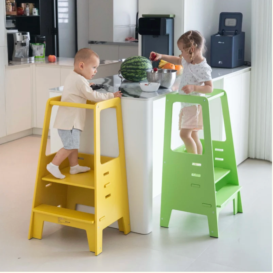 (Pre-order) AVDAR Toddler Tower - Natural Wood