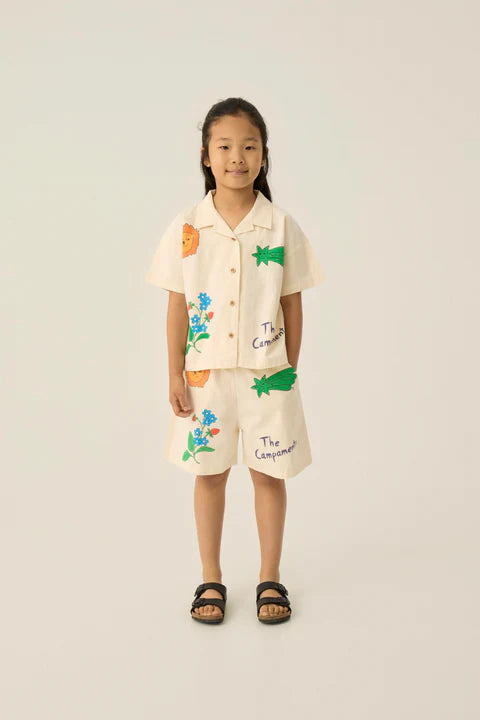 (Pre-Order)The Campamento Drawings Ecru Shirt