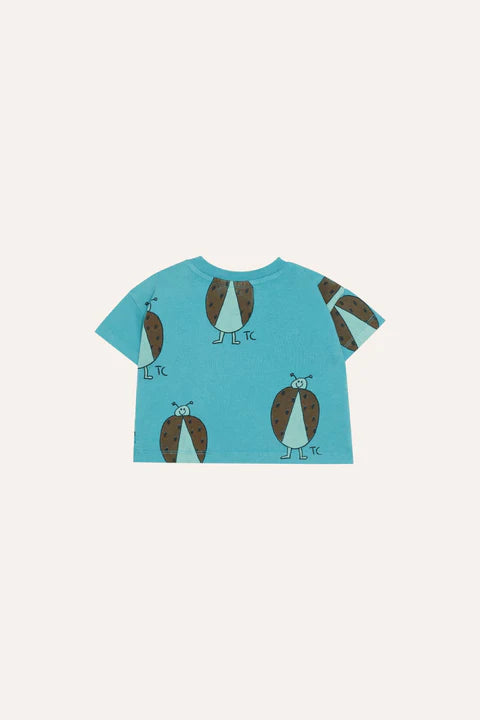 (Pre-Order)The Campamento Ladybug Allover Blue Baby Tshirt