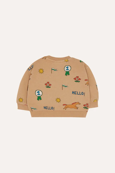 (Pre-Order)The Campamento Horses Allover Baby Sweatshirt