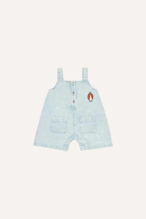 (Pre-Order) The Campamento Light Blue Denim Baby Dungaree
